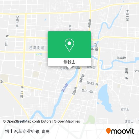 博士汽车专业维修地图