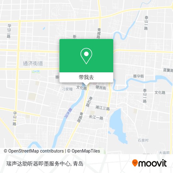 瑞声达助听器即墨服务中心地图