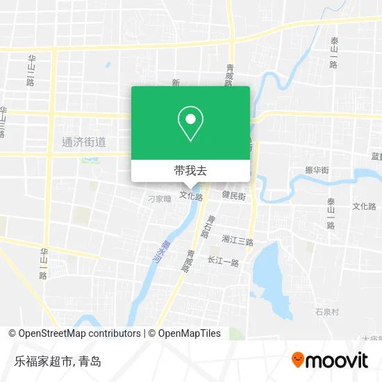 乐福家超市地图