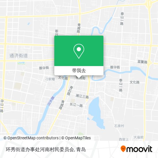 环秀街道办事处河南村民委员会地图