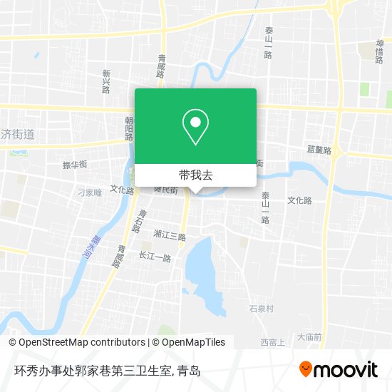 环秀办事处郭家巷第三卫生室地图