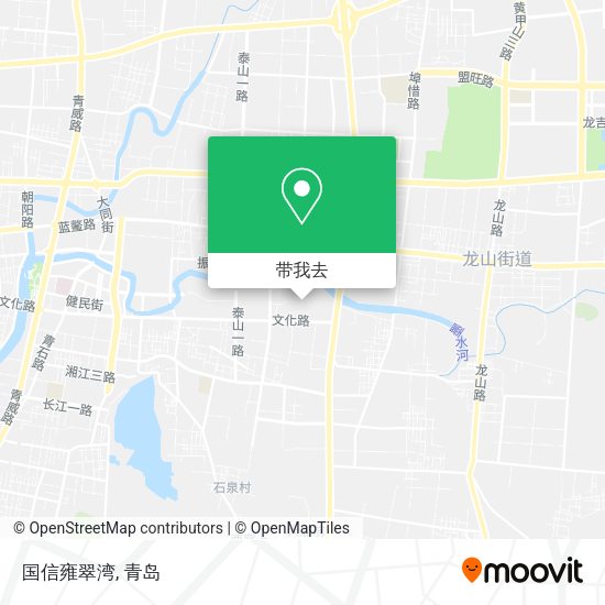 国信雍翠湾地图
