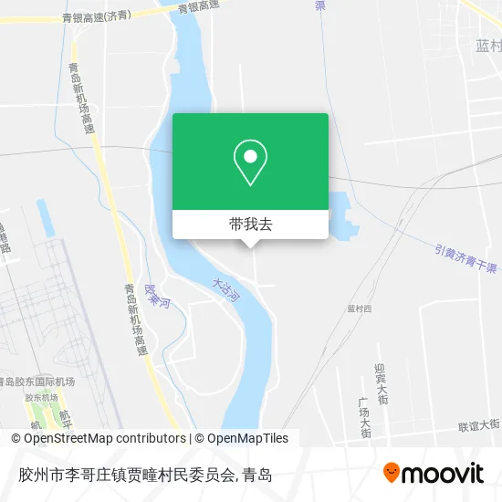胶州市李哥庄镇贾疃村民委员会地图