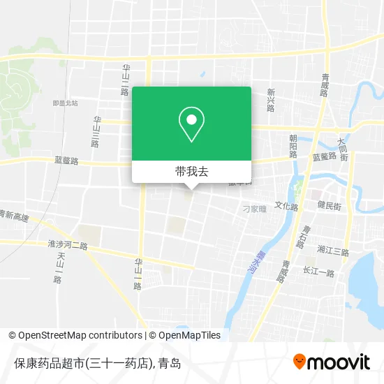 保康药品超市(三十一药店)地图