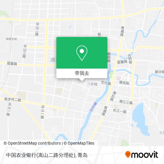 中国农业银行(嵩山二路分理处)地图