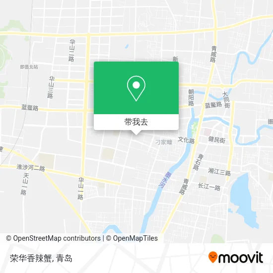 荣华香辣蟹地图