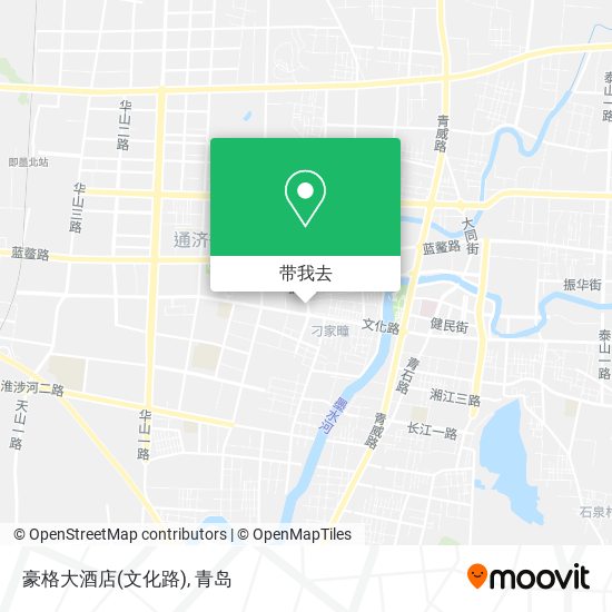 豪格大酒店(文化路)地图