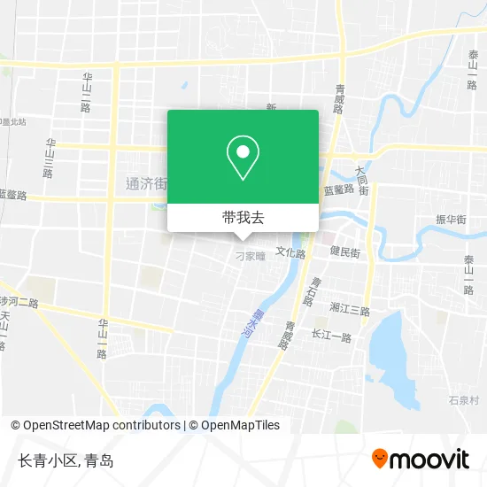 长青小区地图