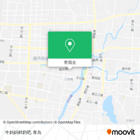 牛妈妈鲜奶吧地图