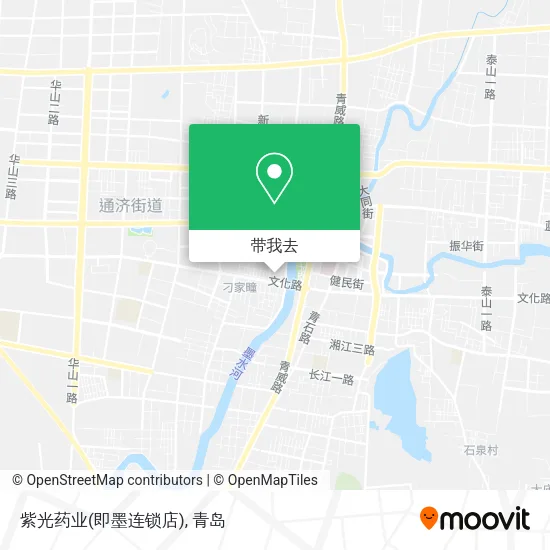 紫光药业(即墨连锁店)地图