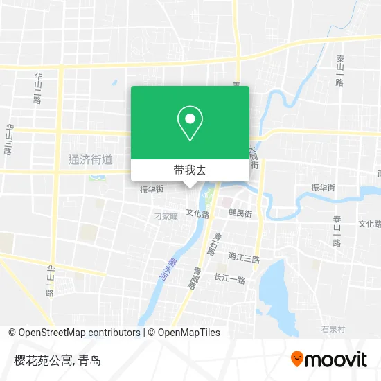 樱花苑公寓地图