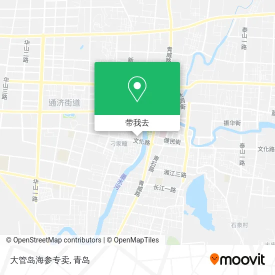 大管岛海参专卖地图
