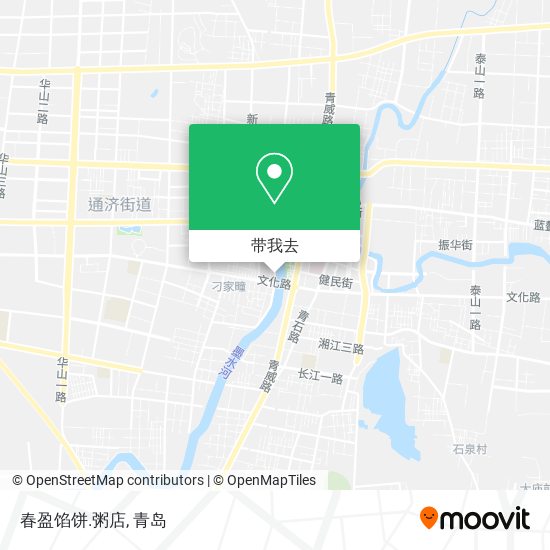 春盈馅饼.粥店地图