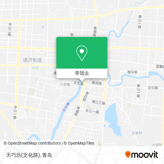 天巧坊(文化路)地图