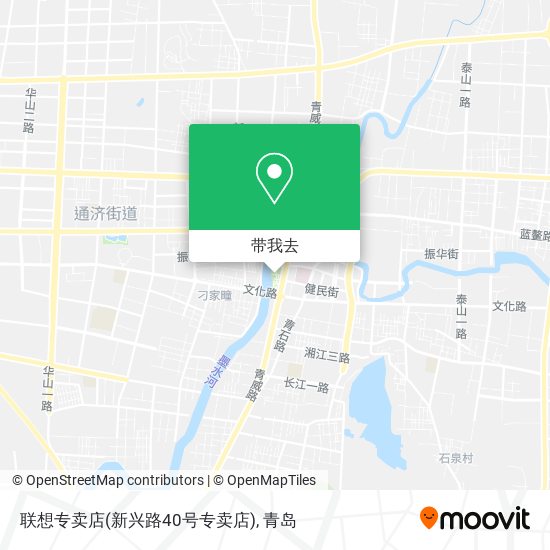 联想专卖店(新兴路40号专卖店)地图