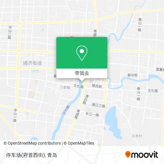 停车场(府首西街)地图