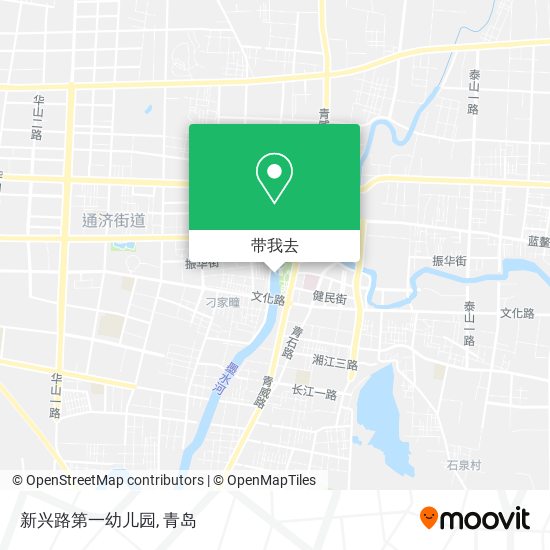 新兴路第一幼儿园地图