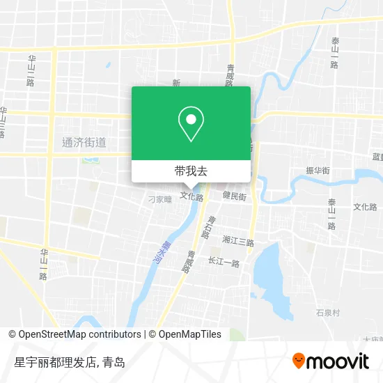 星宇丽都理发店地图