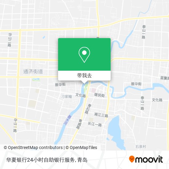 华夏银行24小时自助银行服务地图