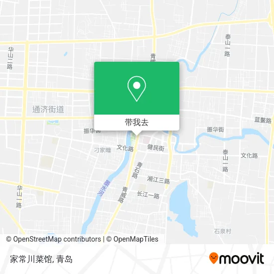 家常川菜馆地图