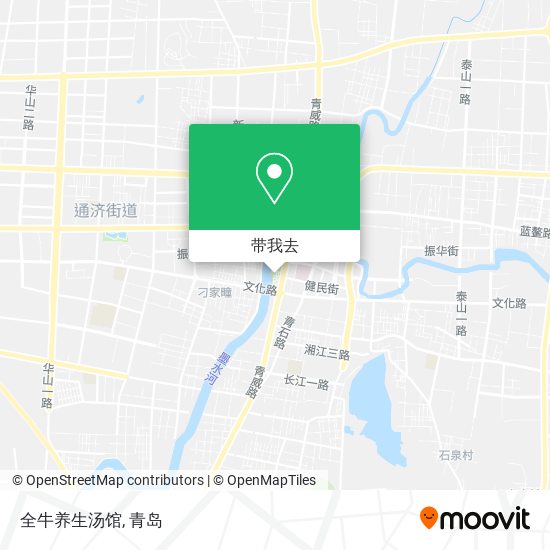 全牛养生汤馆地图