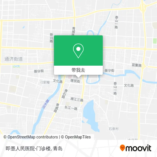 即墨人民医院-门诊楼地图
