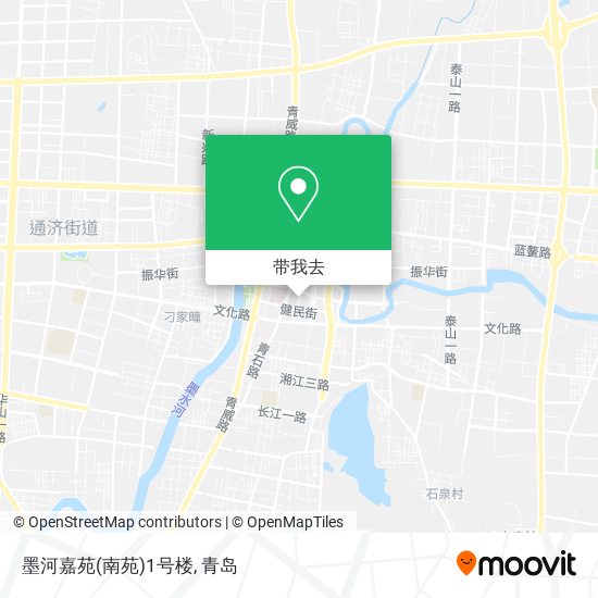 墨河嘉苑(南苑)1号楼地图