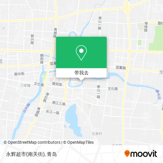 永辉超市(南关街)地图
