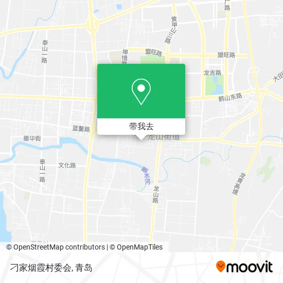 刁家烟霞村委会地图