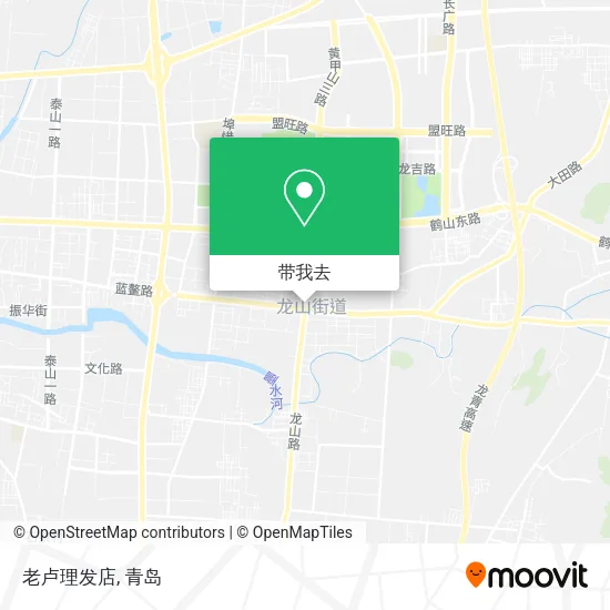 老卢理发店地图