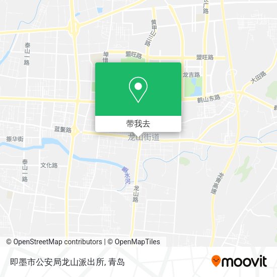 即墨市公安局龙山派出所地图