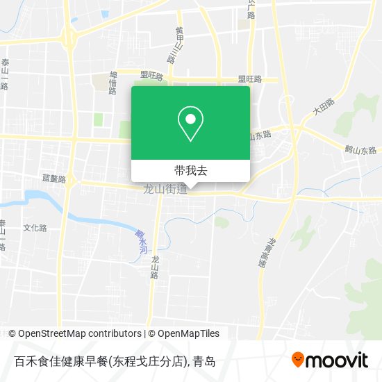 百禾食佳健康早餐(东程戈庄分店)地图