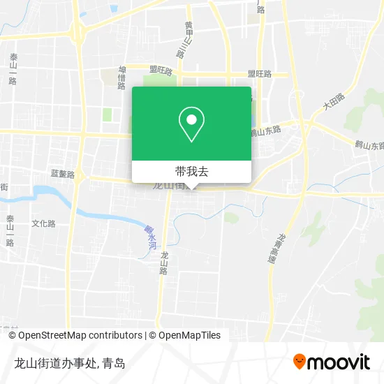 龙山街道办事处地图