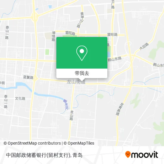 中国邮政储蓄银行(留村支行)地图