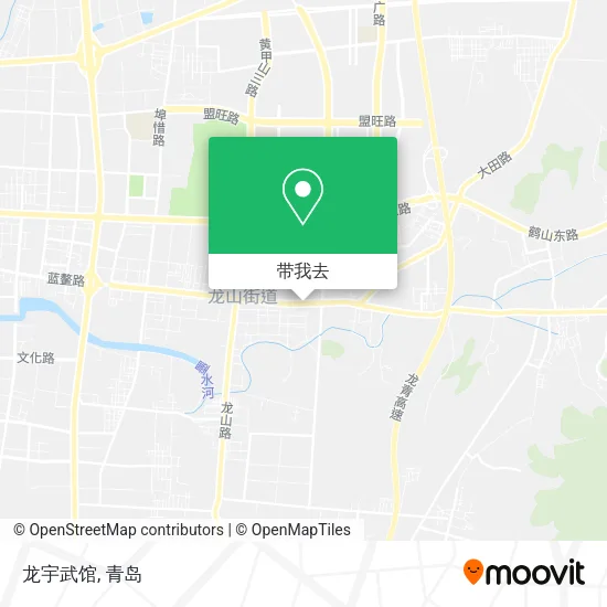 龙宇武馆地图