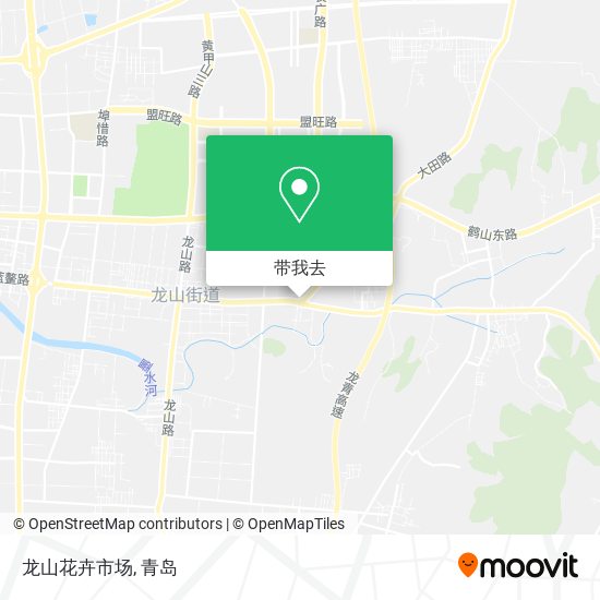 龙山花卉市场地图