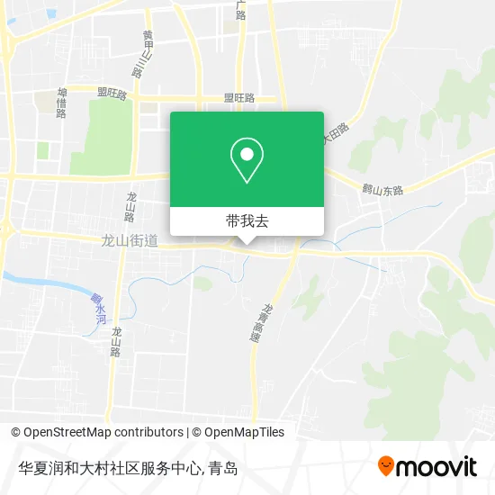 华夏润和大村社区服务中心地图