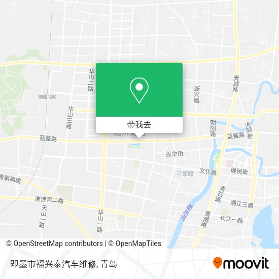 即墨市福兴泰汽车维修地图
