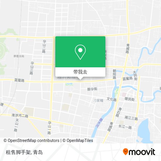 租售脚手架地图