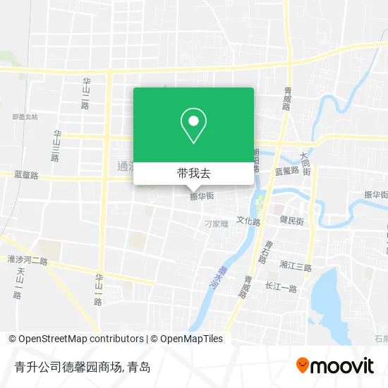 青升公司德馨园商场地图