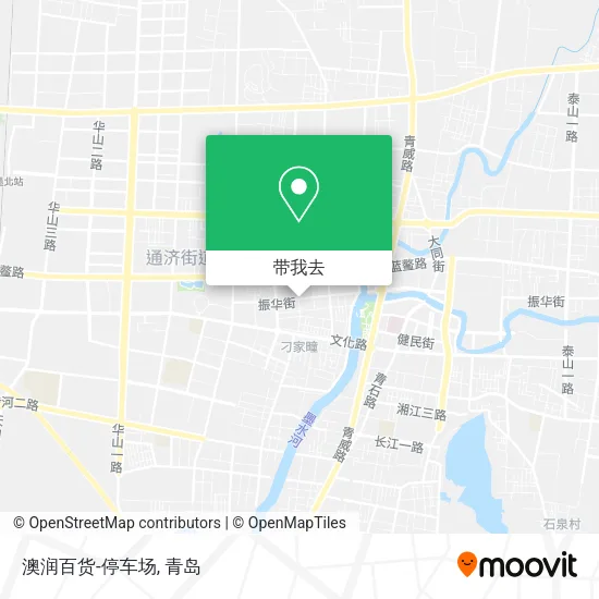 澳润百货-停车场地图