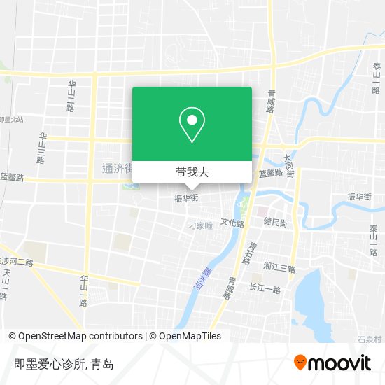 即墨爱心诊所地图
