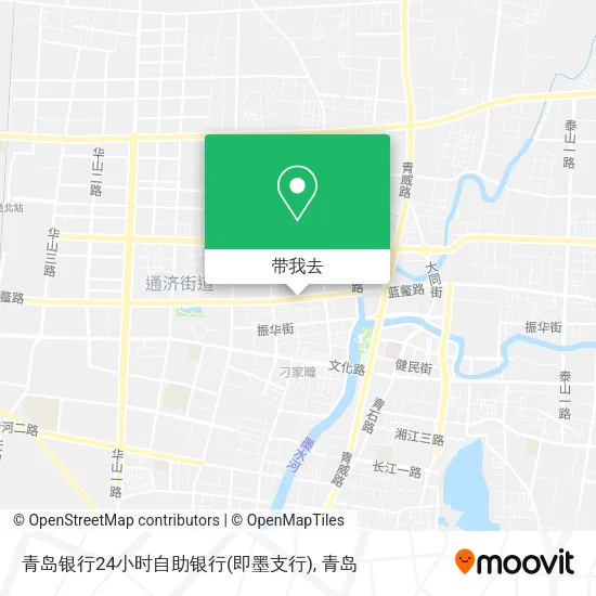 青岛银行24小时自助银行(即墨支行)地图