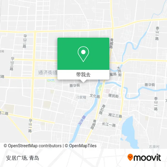 安居广场地图
