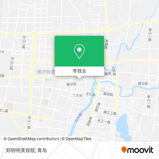 郑明明美容院地图