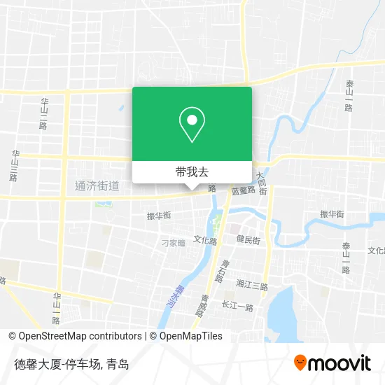 德馨大厦-停车场地图