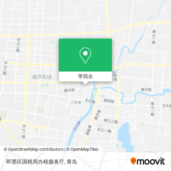 即墨区国税局办税服务厅地图