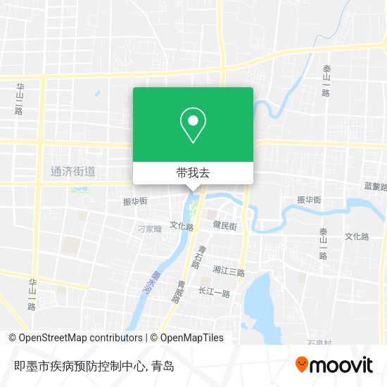 即墨市疾病预防控制中心地图
