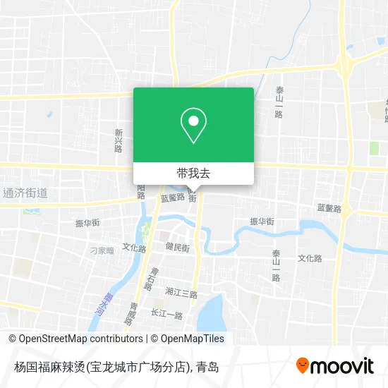 杨国福麻辣烫(宝龙城市广场分店)地图