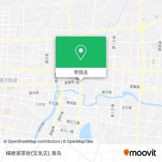 橘梗屋茶饮(宝龙店)地图